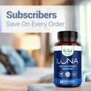 image:imageNested Naturals Luna MelatoninFree Sleep Supplement  NonHabit Forming Herbal Sleep Supplement Adult Bedtime Support Help Sleeping wChamomile Valerian LTheanine  60 Vegan CapsulesLuna Melatonin Free 2 Pack