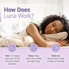 image:imageNested Naturals Luna MelatoninFree Sleep Supplement  NonHabit Forming Herbal Sleep Supplement Adult Bedtime Support Help Sleeping wChamomile Valerian LTheanine  60 Vegan CapsulesLuna