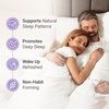 image:imageNested Naturals Luna MelatoninFree Sleep Supplement  NonHabit Forming Herbal Sleep Supplement Adult Bedtime Support Help Sleeping wChamomile Valerian LTheanine  60 Vegan CapsulesLuna
