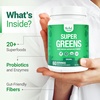 image:imageNested Naturals Super Greens Daily Superfood Powder  Certified USDA Organic Green Powder wWhole Foods Spirulina Powder Wheat amp Barley Grass  Probiotics Fiber amp Enzymes  Original 60 ServingsUnflavoured