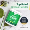 image:imageNested Naturals Super Greens Daily Superfood Powder  Certified USDA Organic Green Powder wWhole Foods Spirulina Powder Wheat amp Barley Grass  Probiotics Fiber amp Enzymes  Original 60 ServingsPineapple Mango