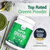 image:imageNested Naturals Super Greens Daily Superfood Powder  Certified USDA Organic Green Powder wWhole Foods Spirulina Powder Wheat amp Barley Grass  Probiotics Fiber amp Enzymes  Original 60 ServingsUnflavoured